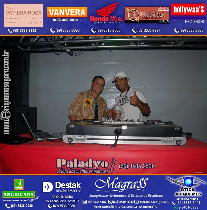 VAMOS LEMBRAR do Baile Brega & Chic 2011 na AABB Ariquemes com cantor e humorista Falcão