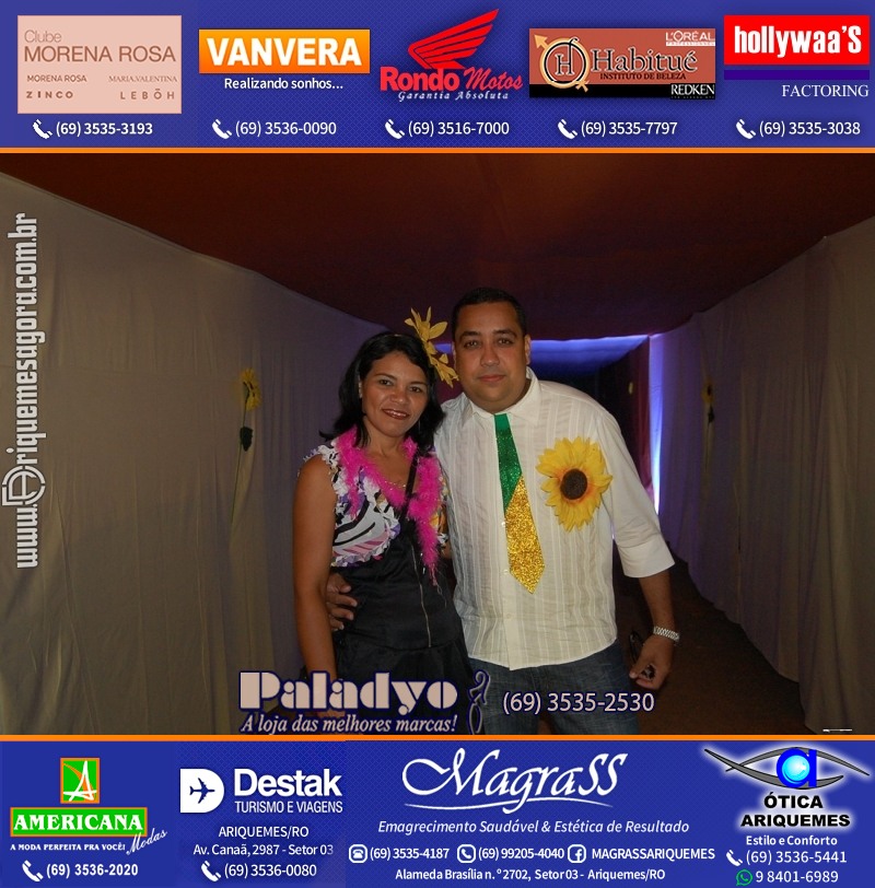 VAMOS LEMBRAR do Baile Brega & Chic 2011 na AABB Ariquemes com cantor e humorista Falcão