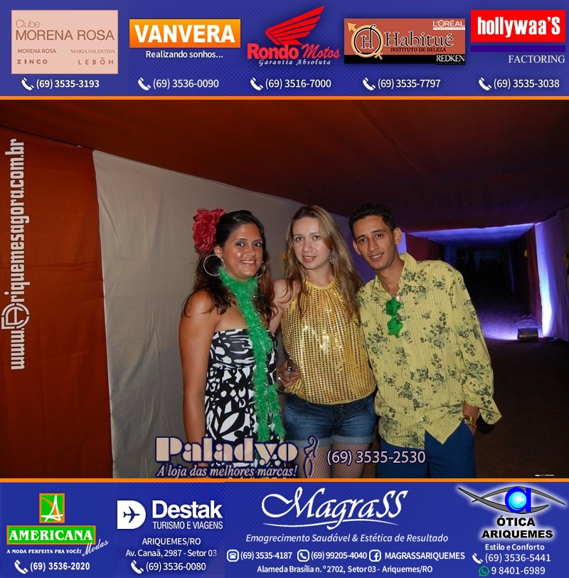 VAMOS LEMBRAR do Baile Brega & Chic 2011 na AABB Ariquemes com cantor e humorista Falcão