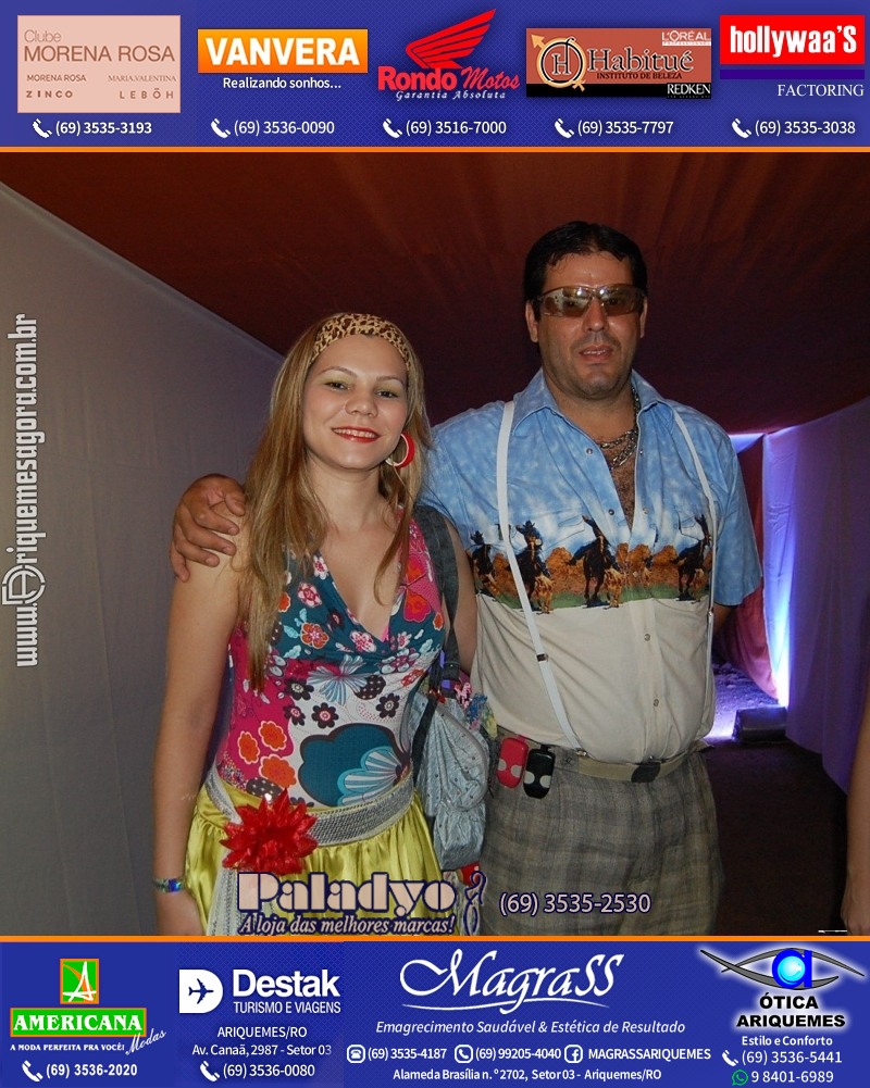 VAMOS LEMBRAR do Baile Brega & Chic 2011 na AABB Ariquemes com cantor e humorista Falcão