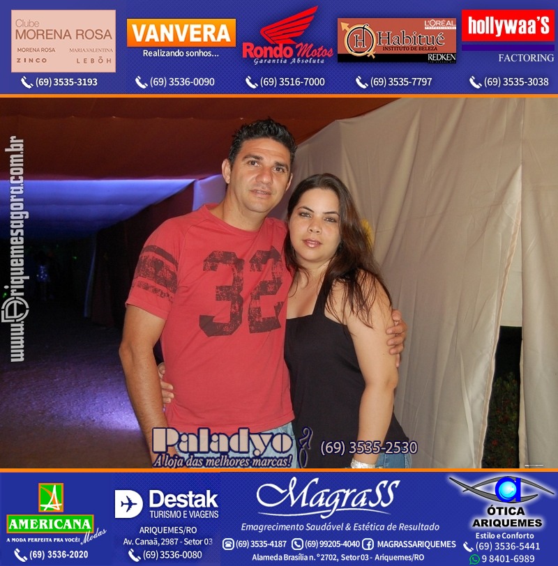 VAMOS LEMBRAR do Baile Brega & Chic 2011 na AABB Ariquemes com cantor e humorista Falcão