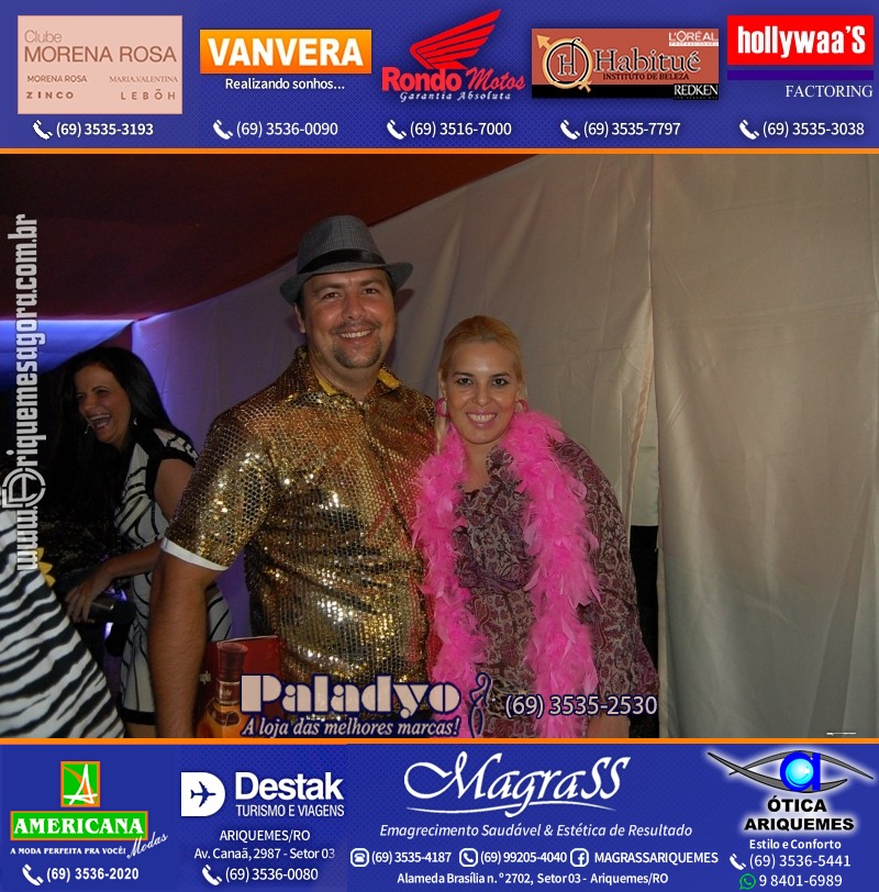 VAMOS LEMBRAR do Baile Brega & Chic 2011 na AABB Ariquemes com cantor e humorista Falcão