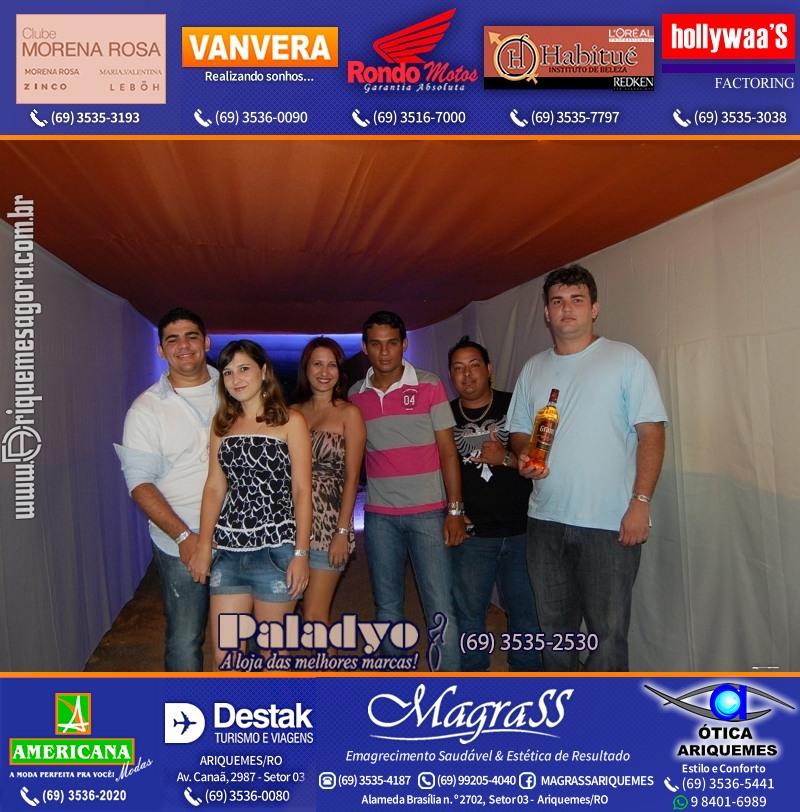 VAMOS LEMBRAR do Baile Brega & Chic 2011 na AABB Ariquemes com cantor e humorista Falcão