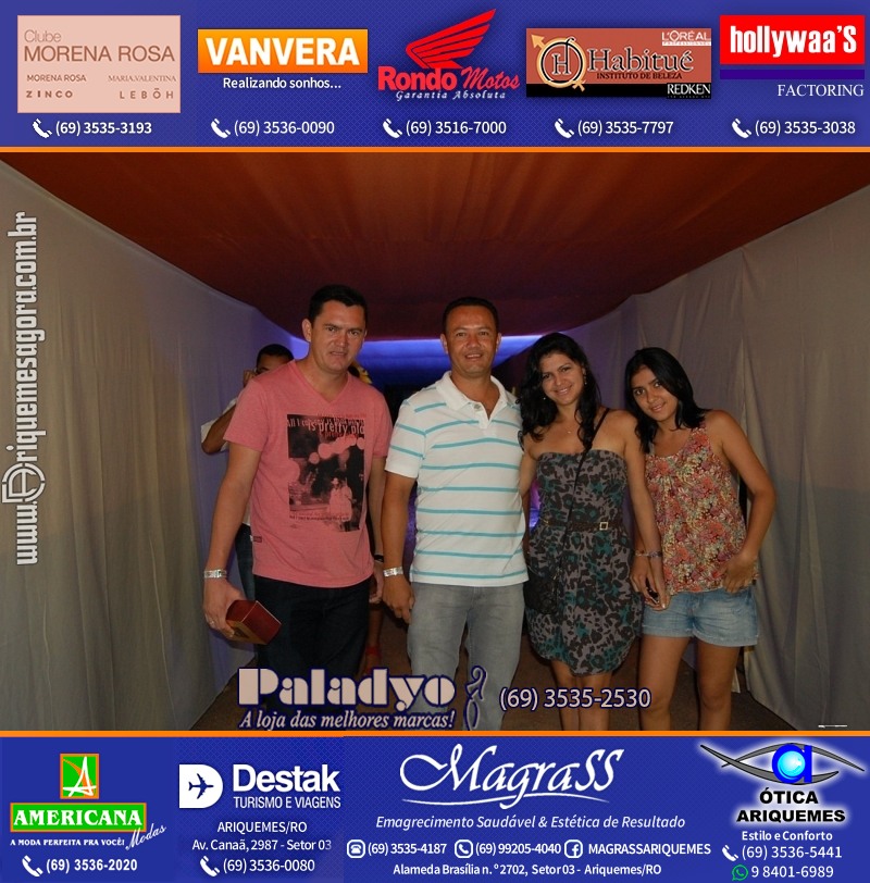 VAMOS LEMBRAR do Baile Brega & Chic 2011 na AABB Ariquemes com cantor e humorista Falcão