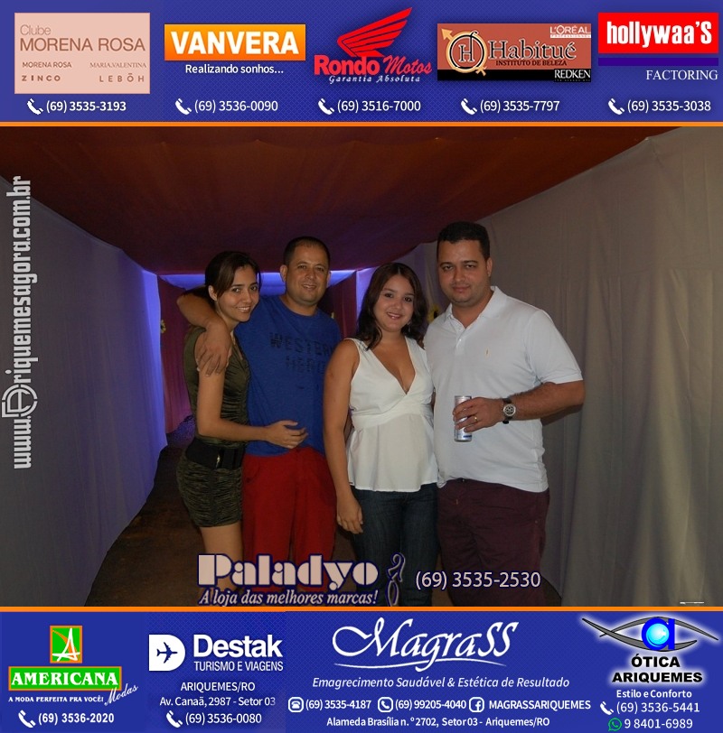 VAMOS LEMBRAR do Baile Brega & Chic 2011 na AABB Ariquemes com cantor e humorista Falcão