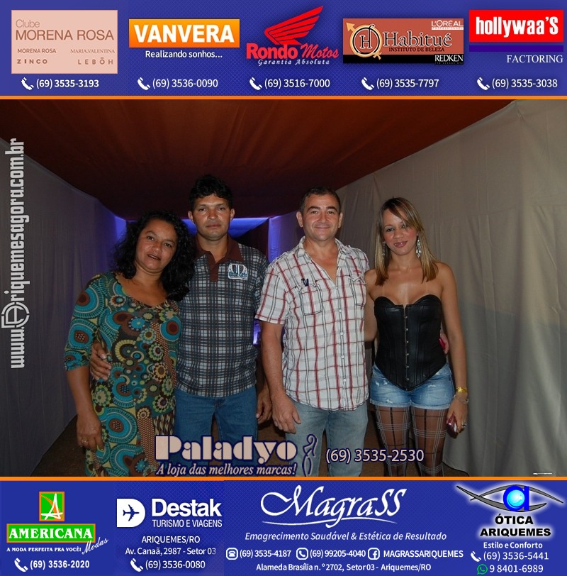 VAMOS LEMBRAR do Baile Brega & Chic 2011 na AABB Ariquemes com cantor e humorista Falcão