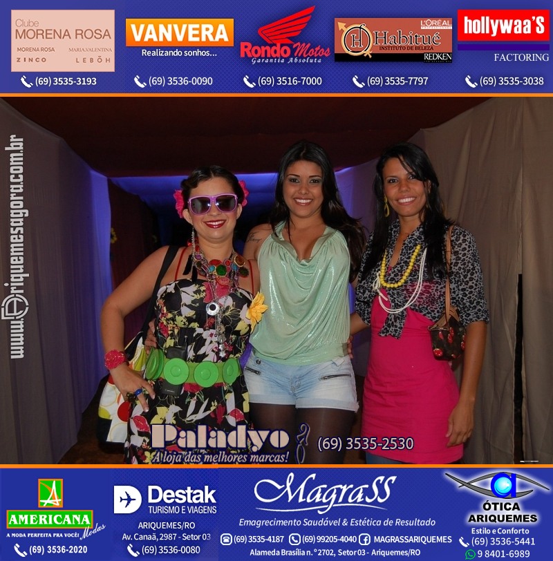 VAMOS LEMBRAR do Baile Brega & Chic 2011 na AABB Ariquemes com cantor e humorista Falcão