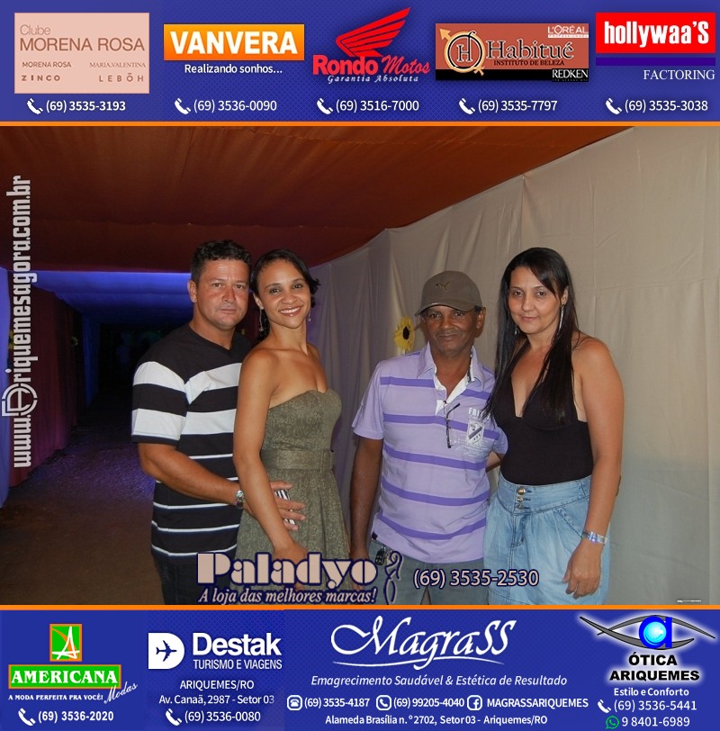 VAMOS LEMBRAR do Baile Brega & Chic 2011 na AABB Ariquemes com cantor e humorista Falcão
