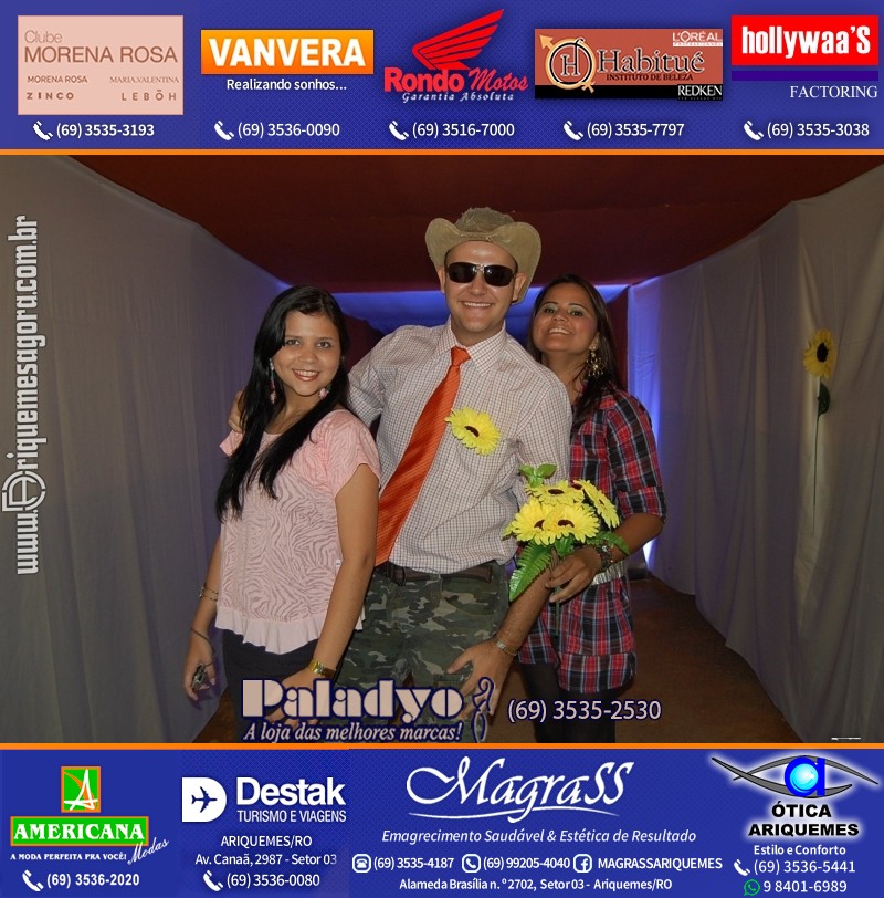 VAMOS LEMBRAR do Baile Brega & Chic 2011 na AABB Ariquemes com cantor e humorista Falcão