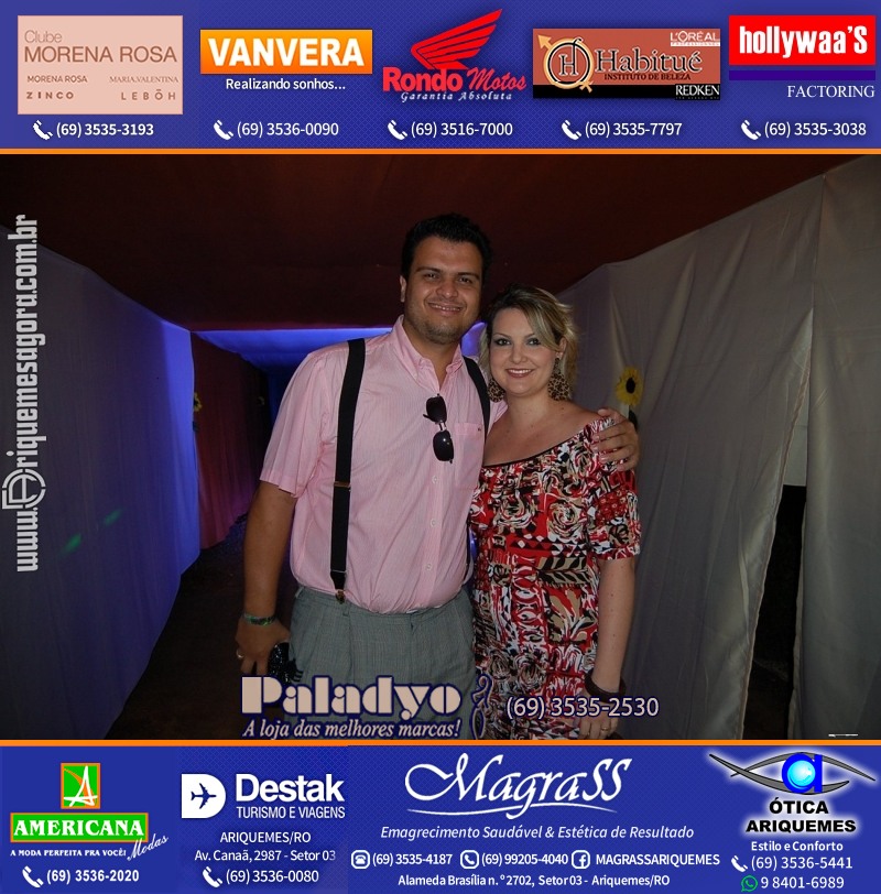VAMOS LEMBRAR do Baile Brega & Chic 2011 na AABB Ariquemes com cantor e humorista Falcão