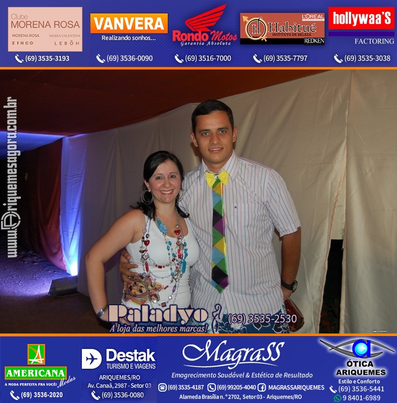 VAMOS LEMBRAR do Baile Brega & Chic 2011 na AABB Ariquemes com cantor e humorista Falcão