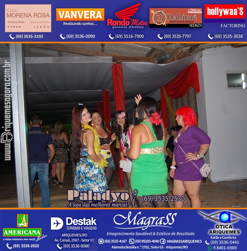 VAMOS LEMBRAR do Baile Brega & Chic 2011 na AABB Ariquemes com cantor e humorista Falcão