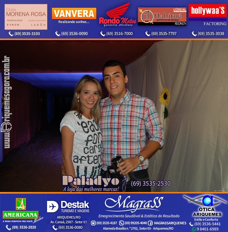 VAMOS LEMBRAR do Baile Brega & Chic 2011 na AABB Ariquemes com cantor e humorista Falcão