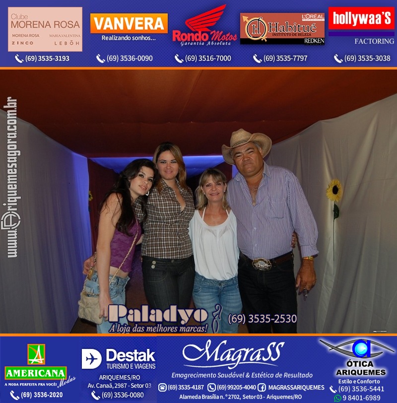 VAMOS LEMBRAR do Baile Brega & Chic 2011 na AABB Ariquemes com cantor e humorista Falcão