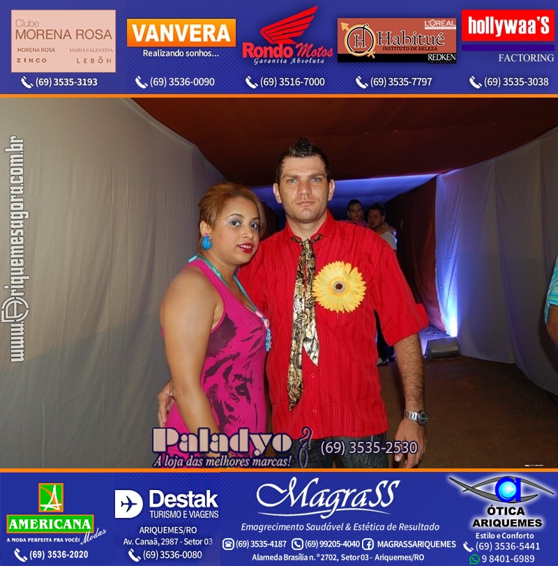 VAMOS LEMBRAR do Baile Brega & Chic 2011 na AABB Ariquemes com cantor e humorista Falcão
