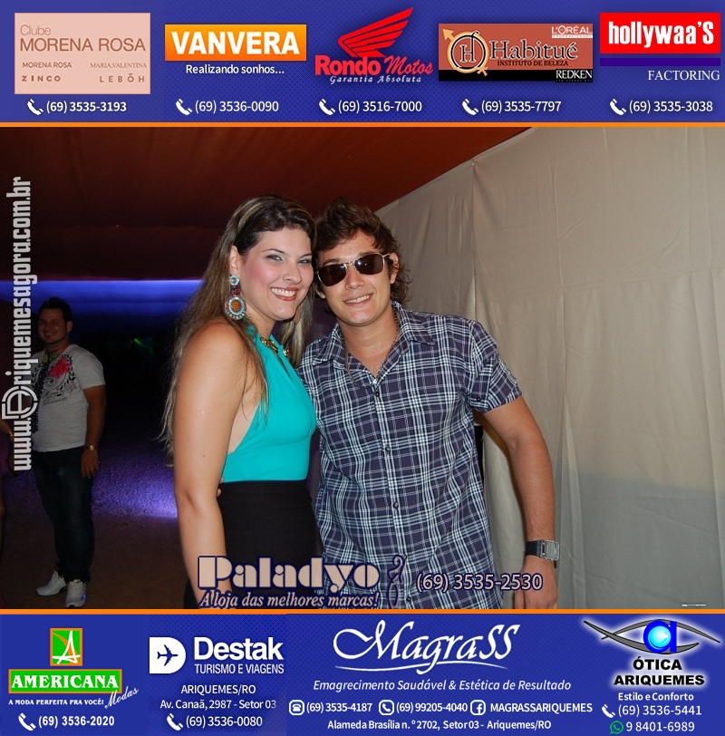 VAMOS LEMBRAR do Baile Brega & Chic 2011 na AABB Ariquemes com cantor e humorista Falcão