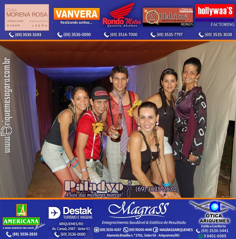 VAMOS LEMBRAR do Baile Brega & Chic 2011 na AABB Ariquemes com cantor e humorista Falcão