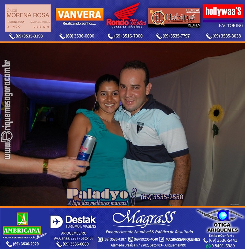 VAMOS LEMBRAR do Baile Brega & Chic 2011 na AABB Ariquemes com cantor e humorista Falcão