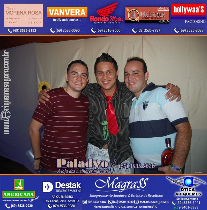 VAMOS LEMBRAR do Baile Brega & Chic 2011 na AABB Ariquemes com cantor e humorista Falcão