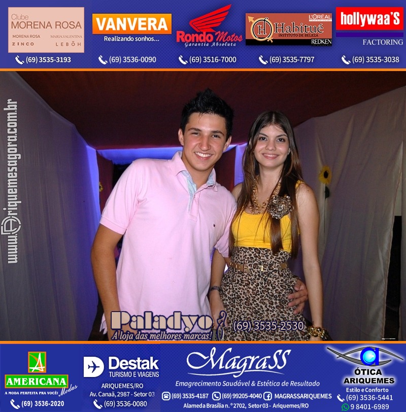 VAMOS LEMBRAR do Baile Brega & Chic 2011 na AABB Ariquemes com cantor e humorista Falcão