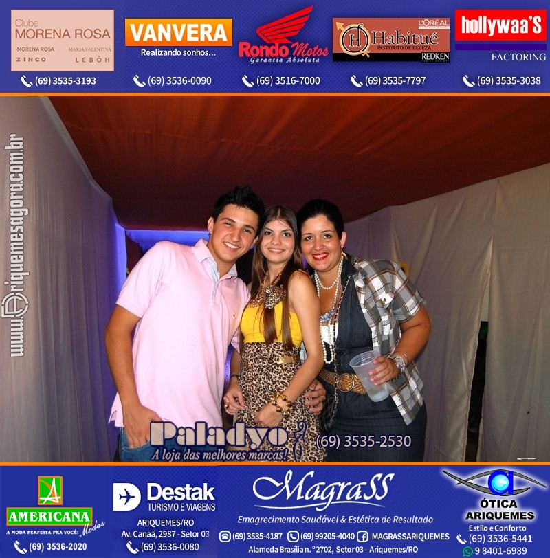 VAMOS LEMBRAR do Baile Brega & Chic 2011 na AABB Ariquemes com cantor e humorista Falcão