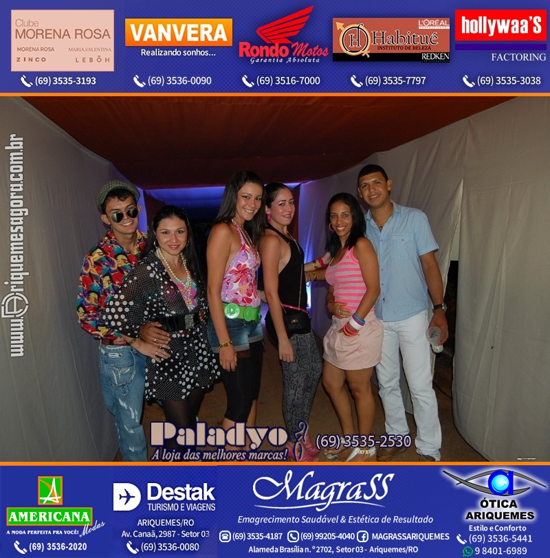 VAMOS LEMBRAR do Baile Brega & Chic 2011 na AABB Ariquemes com cantor e humorista Falcão