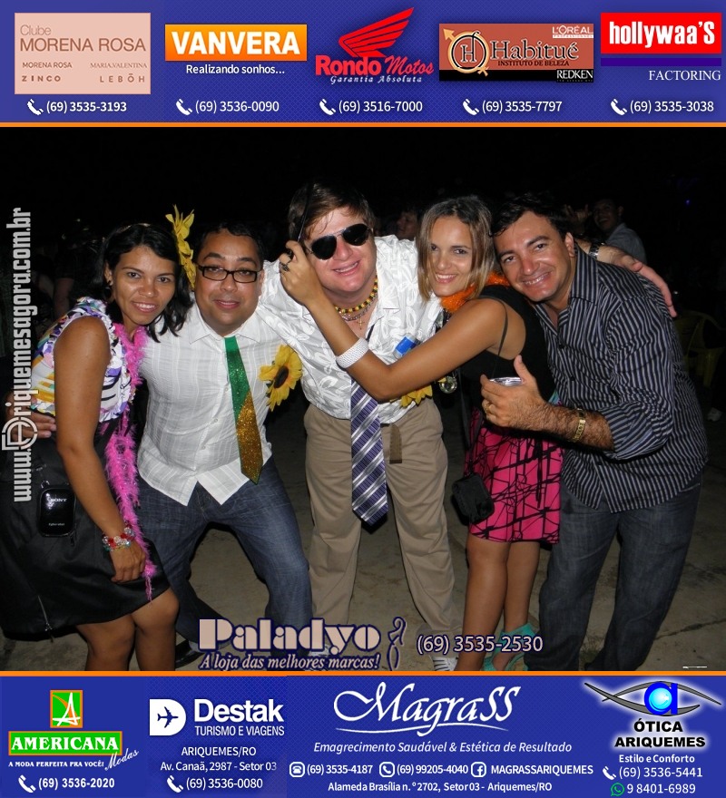 VAMOS LEMBRAR do Baile Brega & Chic 2011 na AABB Ariquemes com cantor e humorista Falcão