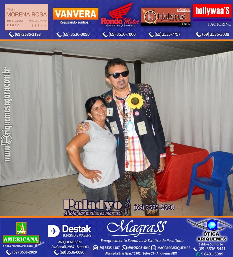 VAMOS LEMBRAR do Baile Brega & Chic 2011 na AABB Ariquemes com cantor e humorista Falcão