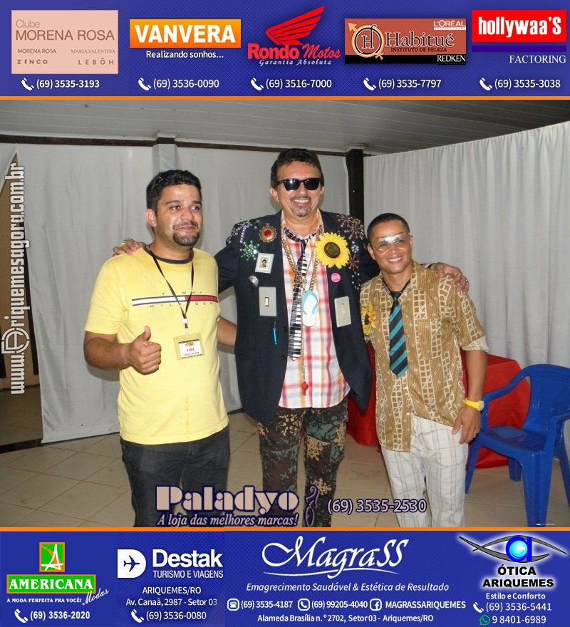 VAMOS LEMBRAR do Baile Brega & Chic 2011 na AABB Ariquemes com cantor e humorista Falcão