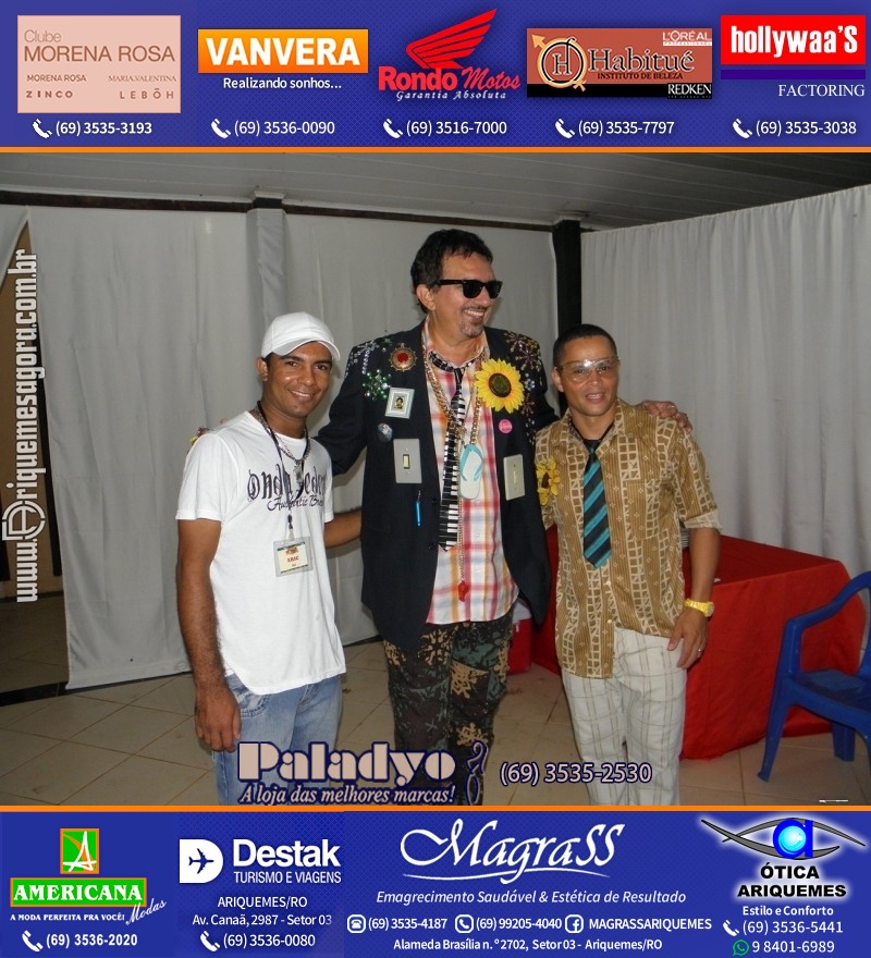 VAMOS LEMBRAR do Baile Brega & Chic 2011 na AABB Ariquemes com cantor e humorista Falcão