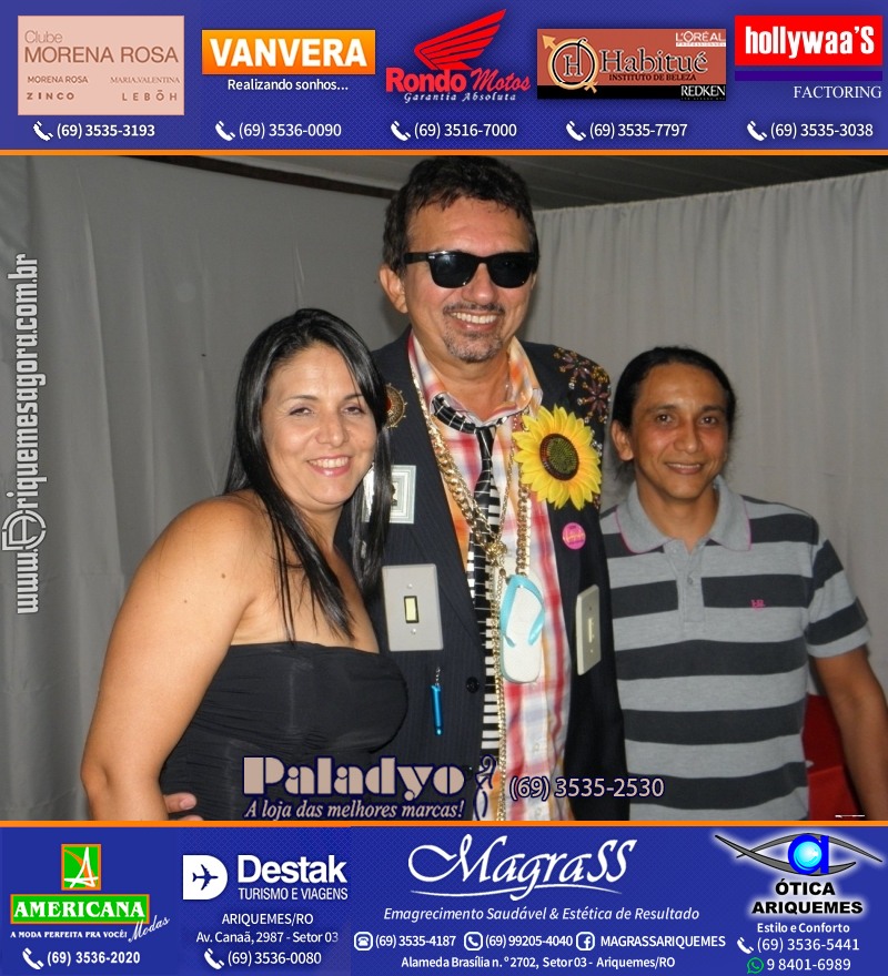 VAMOS LEMBRAR do Baile Brega & Chic 2011 na AABB Ariquemes com cantor e humorista Falcão