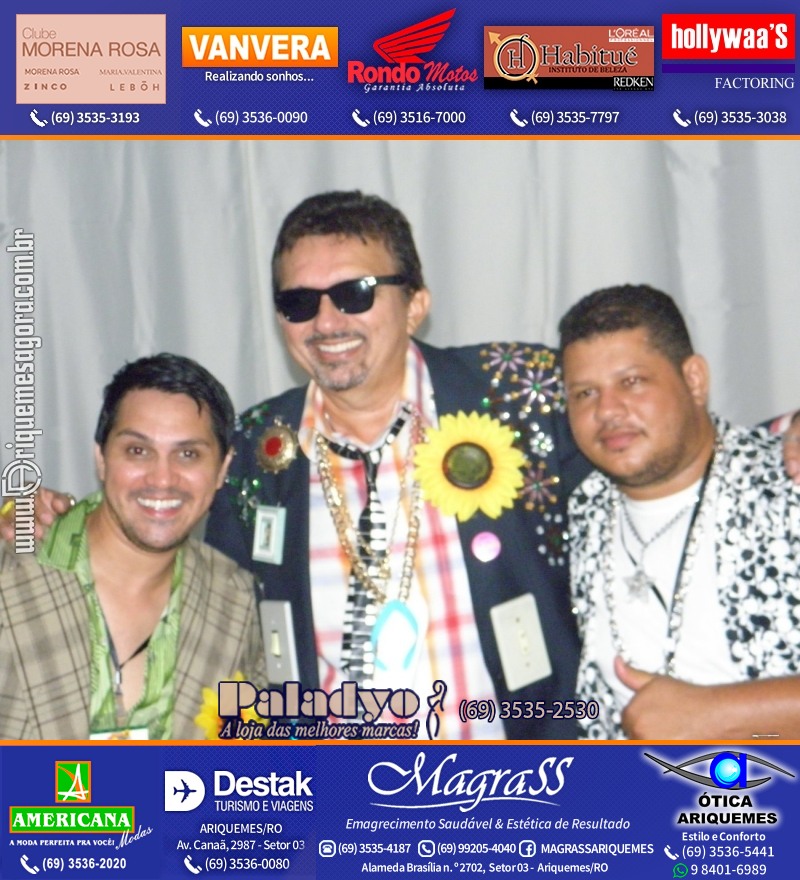 VAMOS LEMBRAR do Baile Brega & Chic 2011 na AABB Ariquemes com cantor e humorista Falcão