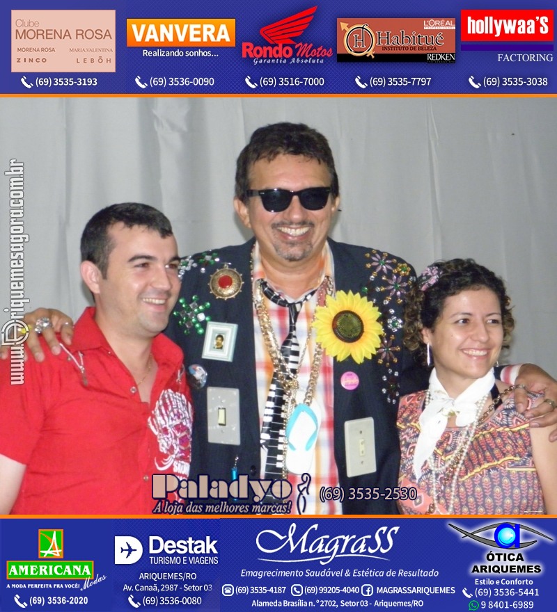 VAMOS LEMBRAR do Baile Brega & Chic 2011 na AABB Ariquemes com cantor e humorista Falcão