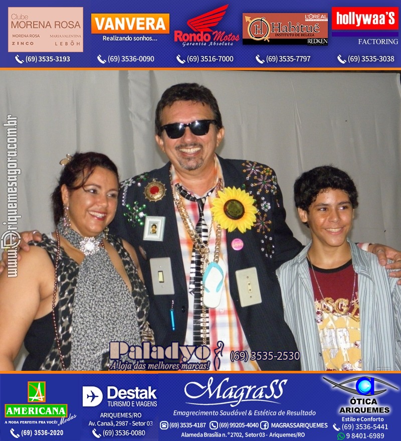 VAMOS LEMBRAR do Baile Brega & Chic 2011 na AABB Ariquemes com cantor e humorista Falcão