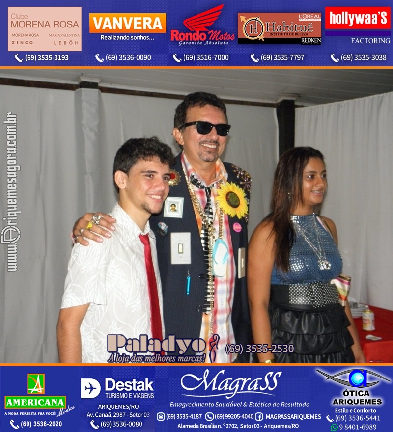 VAMOS LEMBRAR do Baile Brega & Chic 2011 na AABB Ariquemes com cantor e humorista Falcão