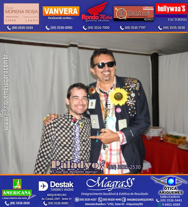 VAMOS LEMBRAR do Baile Brega & Chic 2011 na AABB Ariquemes com cantor e humorista Falcão