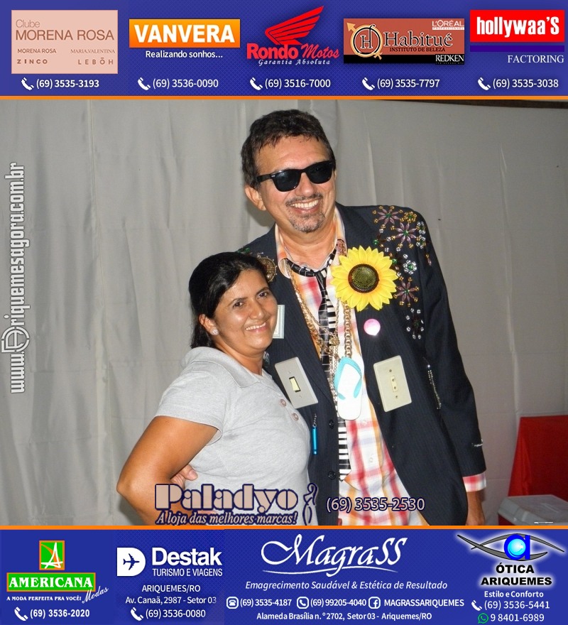 VAMOS LEMBRAR do Baile Brega & Chic 2011 na AABB Ariquemes com cantor e humorista Falcão