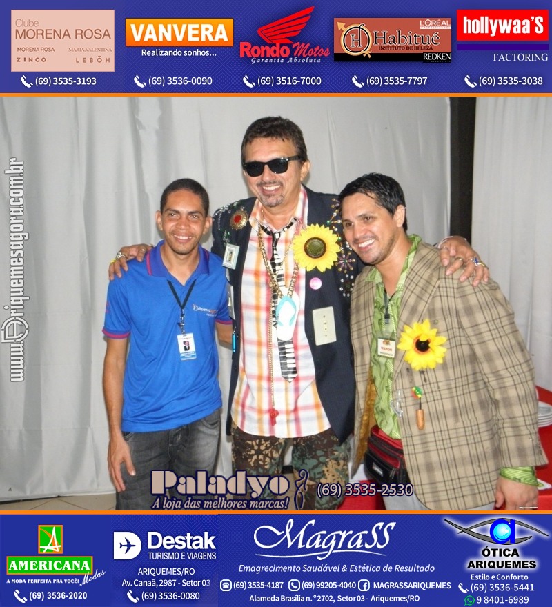 VAMOS LEMBRAR do Baile Brega & Chic 2011 na AABB Ariquemes com cantor e humorista Falcão