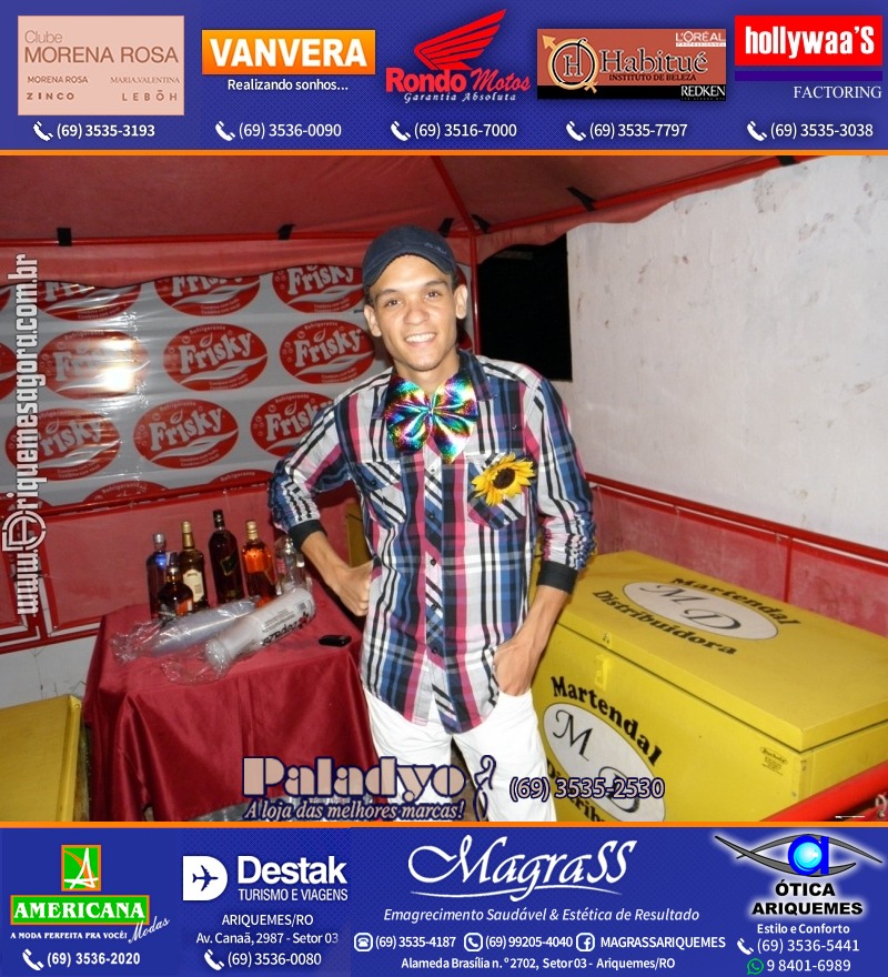 VAMOS LEMBRAR do Baile Brega & Chic 2011 na AABB Ariquemes com cantor e humorista Falcão