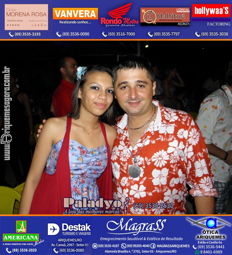 VAMOS LEMBRAR do Baile Brega & Chic 2011 na AABB Ariquemes com cantor e humorista Falcão