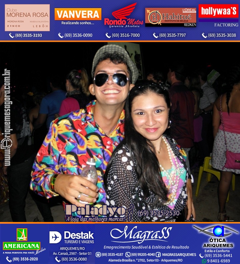 VAMOS LEMBRAR do Baile Brega & Chic 2011 na AABB Ariquemes com cantor e humorista Falcão