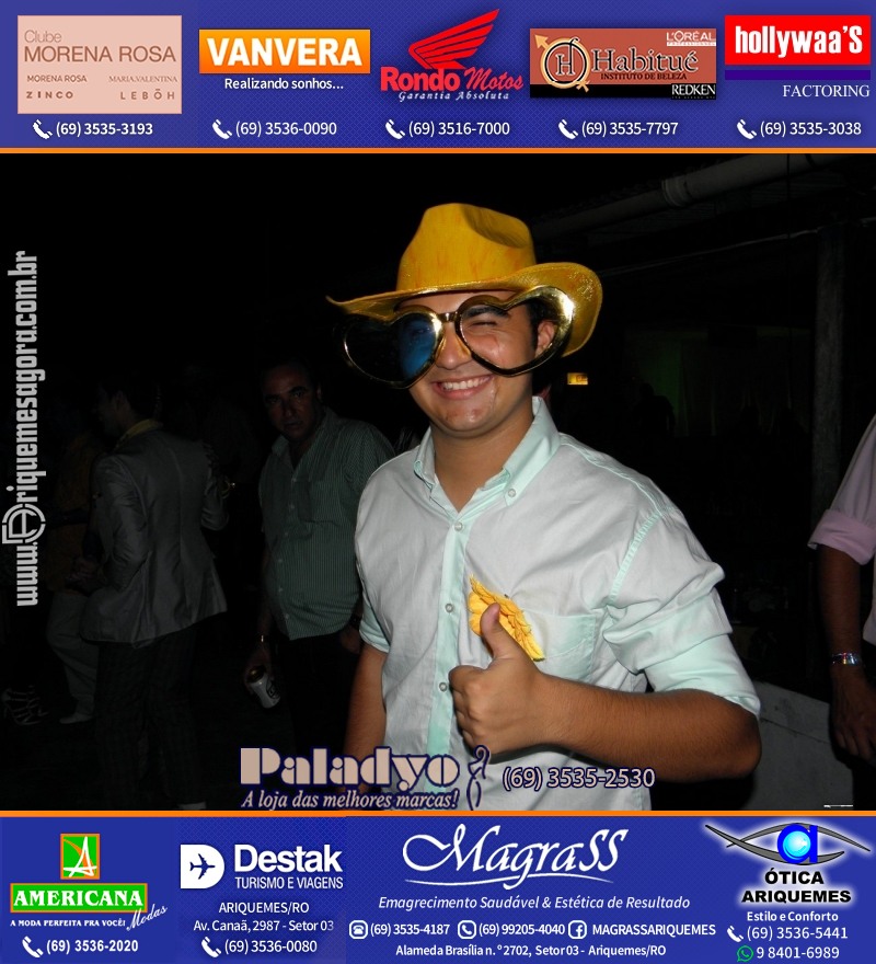 VAMOS LEMBRAR do Baile Brega & Chic 2011 na AABB Ariquemes com cantor e humorista Falcão