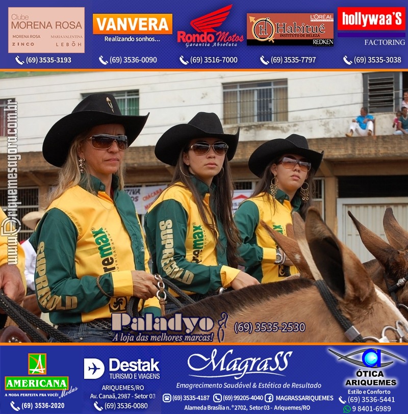 VAMOS LEMBRAR “Porque Recordar é Viver” – Cavalgada de 2012 da EXPOARI em Ariquemes