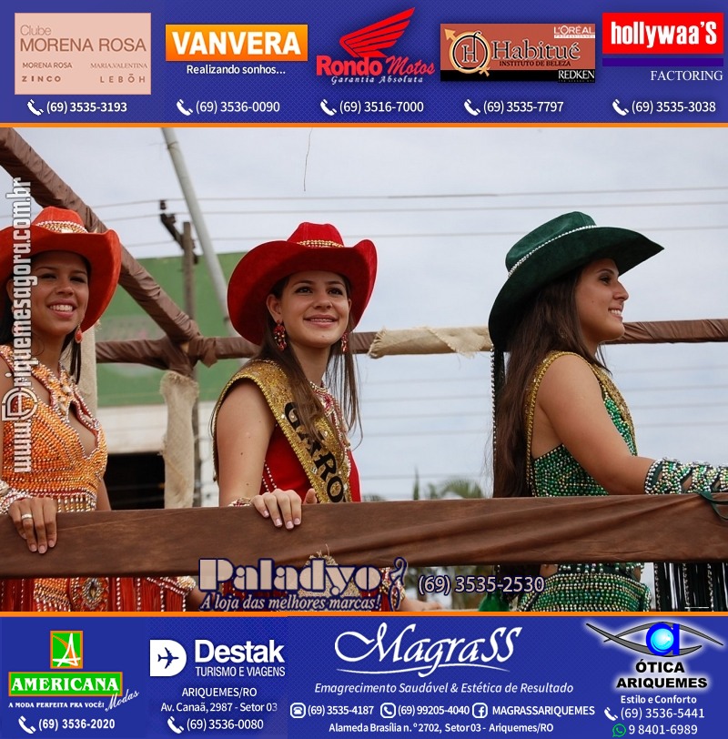 VAMOS LEMBRAR “Porque Recordar é Viver” – Cavalgada de 2012 da EXPOARI em Ariquemes