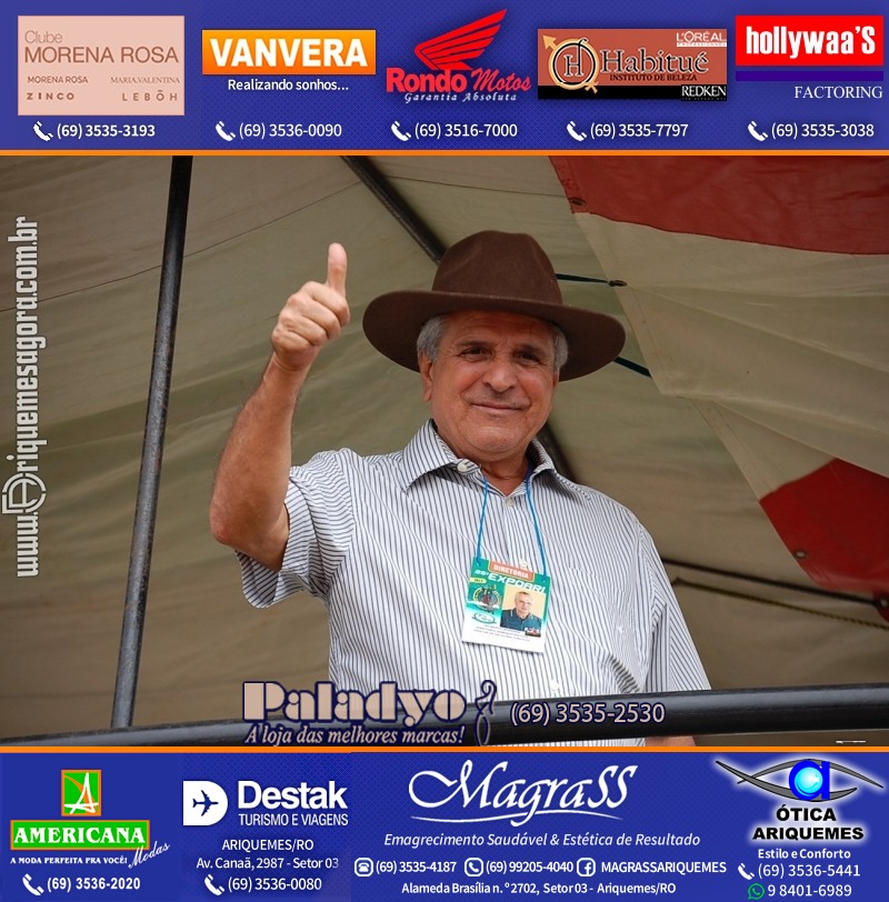 VAMOS LEMBRAR “Porque Recordar é Viver” – Cavalgada de 2012 da EXPOARI em Ariquemes