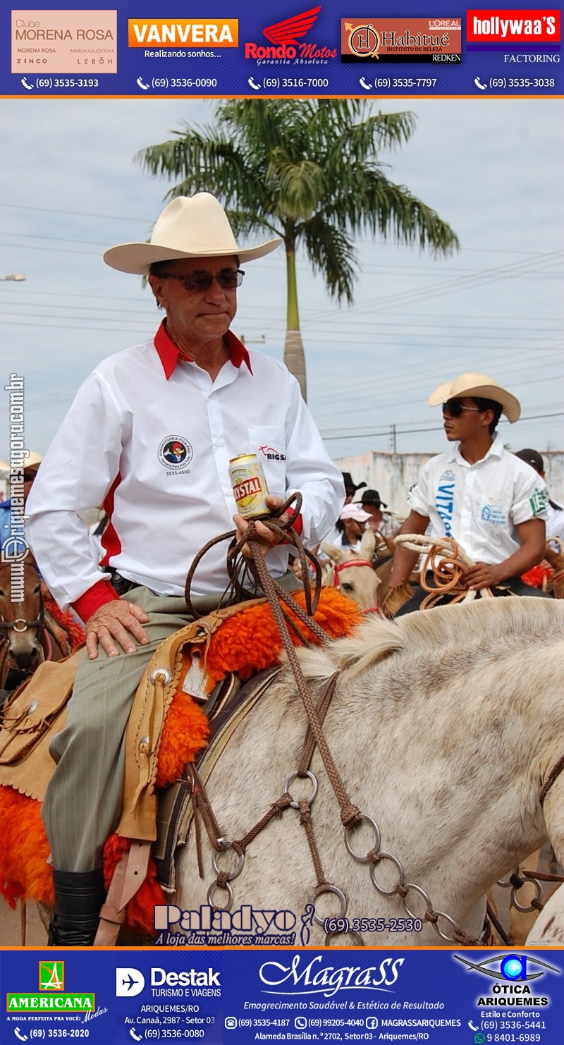 VAMOS LEMBRAR “Porque Recordar é Viver” – Cavalgada de 2012 da EXPOARI em Ariquemes