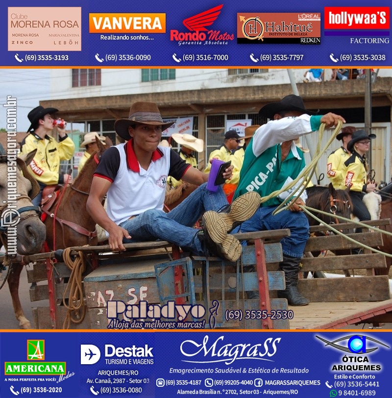 VAMOS LEMBRAR “Porque Recordar é Viver” – Cavalgada de 2012 da EXPOARI em Ariquemes