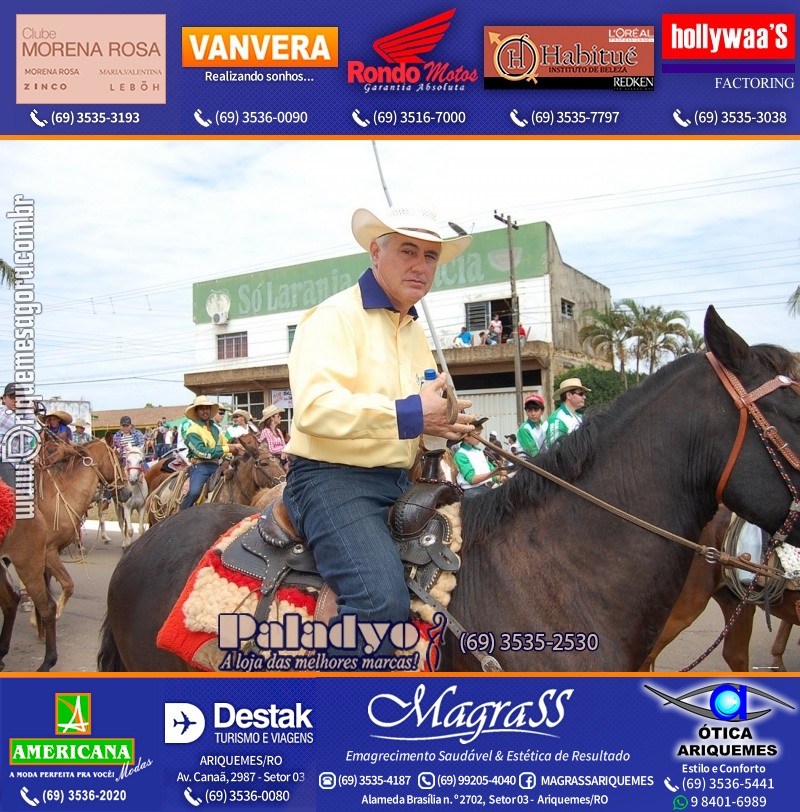 VAMOS LEMBRAR “Porque Recordar é Viver” – Cavalgada de 2012 da EXPOARI em Ariquemes