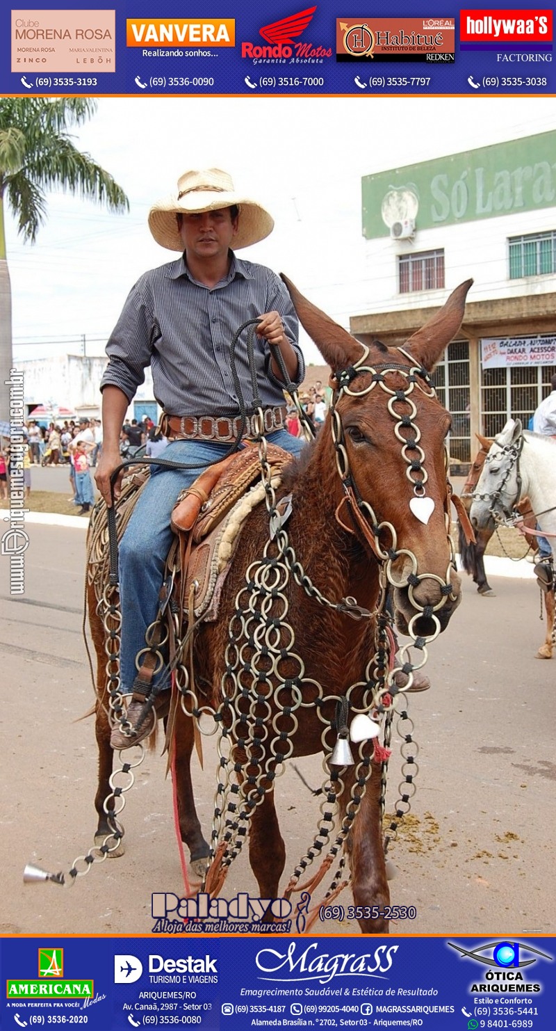 VAMOS LEMBRAR “Porque Recordar é Viver” – Cavalgada de 2012 da EXPOARI em Ariquemes