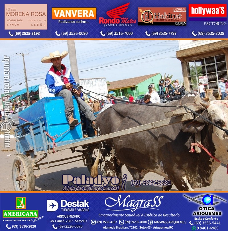 VAMOS LEMBRAR “Porque Recordar é Viver” – Cavalgada de 2012 da EXPOARI em Ariquemes